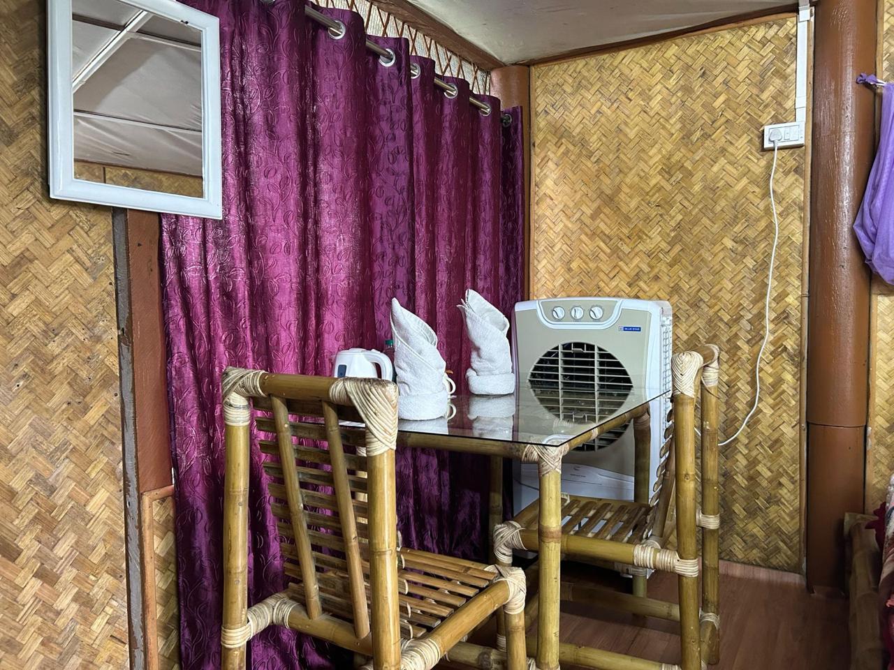 Riverside family cottages inside view